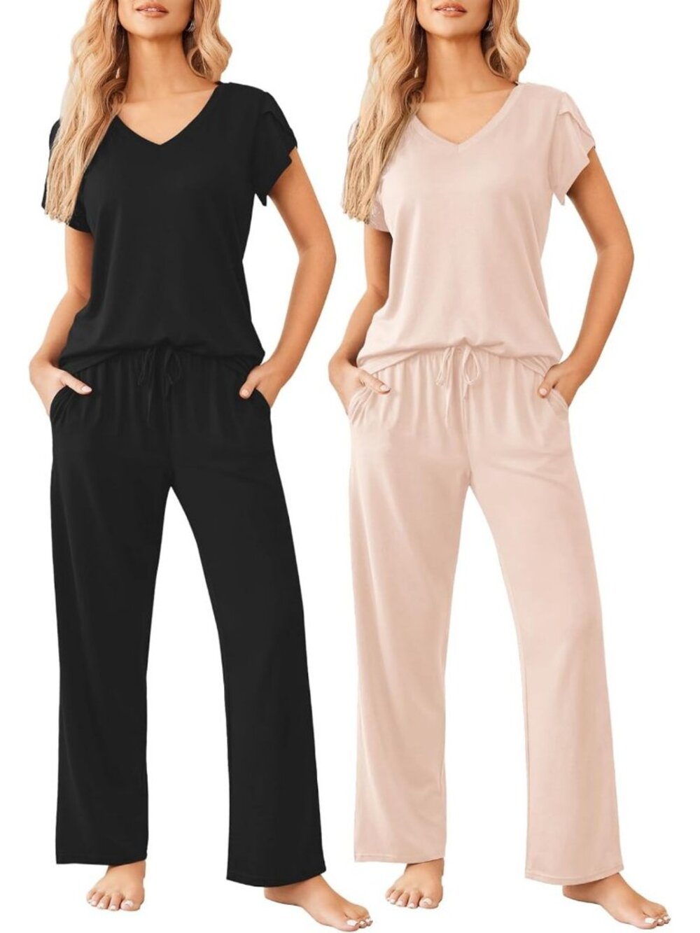 Cozy 2-Pack Women's Short Sleeve Pajama Set | Soft Sleepwear & Lounge Wear
